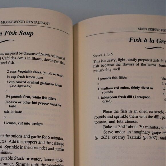 New Recipes from Moosewood Restaurant by Moosewood Collective 1987 Paperback - Picture 11 of 11